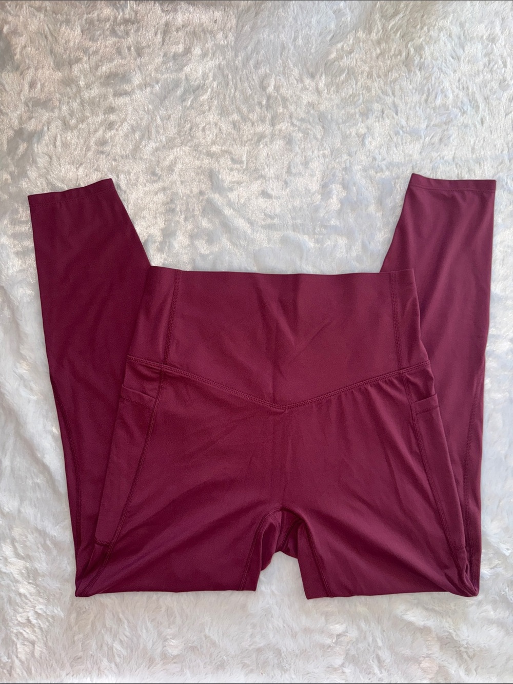 HALARA NWT Red Plum Ultra Sculpt High-Waist Leggings, Medium 7/8